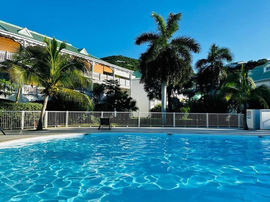 Le Palmier Bleu, Cocon Tropical, Plage & Piscine Anse Marcel Exteriér fotografie